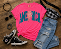 Turquoise America Checkered