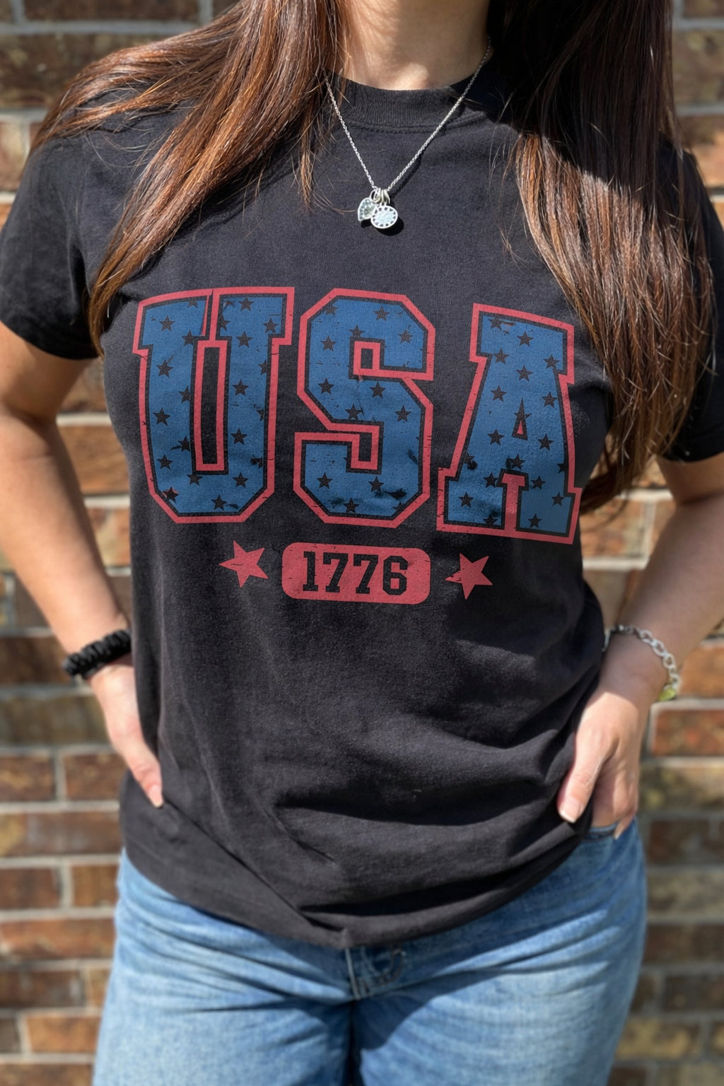 USA Blue and Red