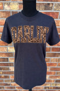 Leopard Check Darlin' Tee