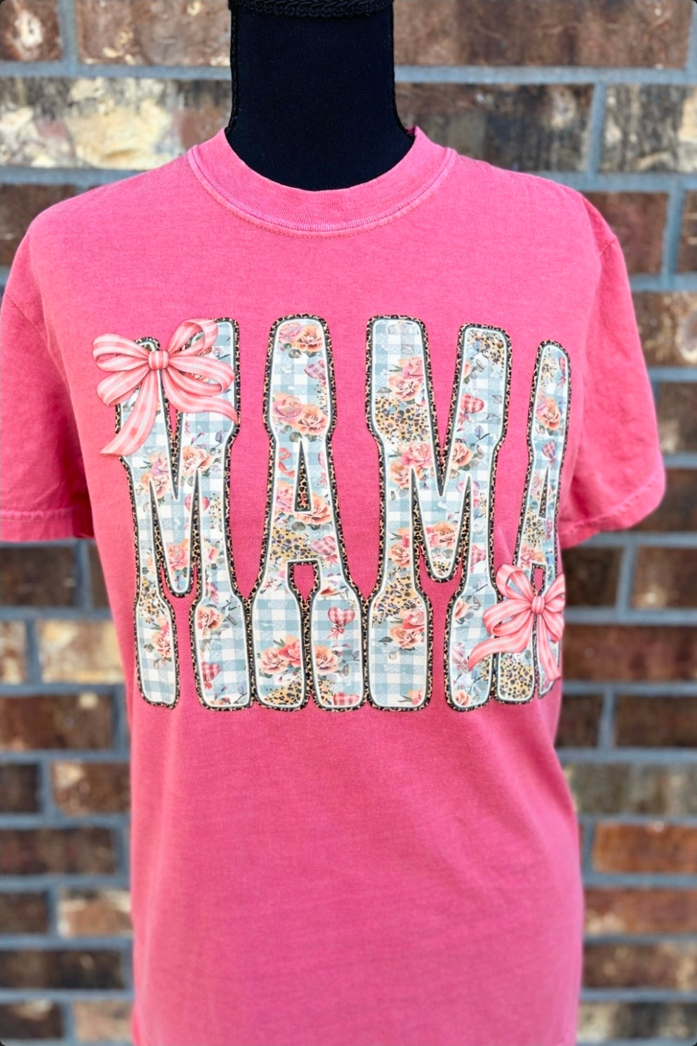 Pretty Floral Mama Tee