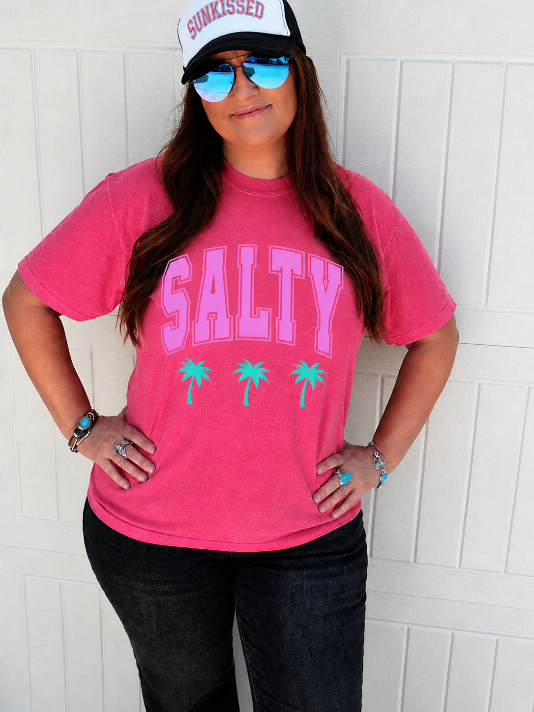 Salty Palm Tee