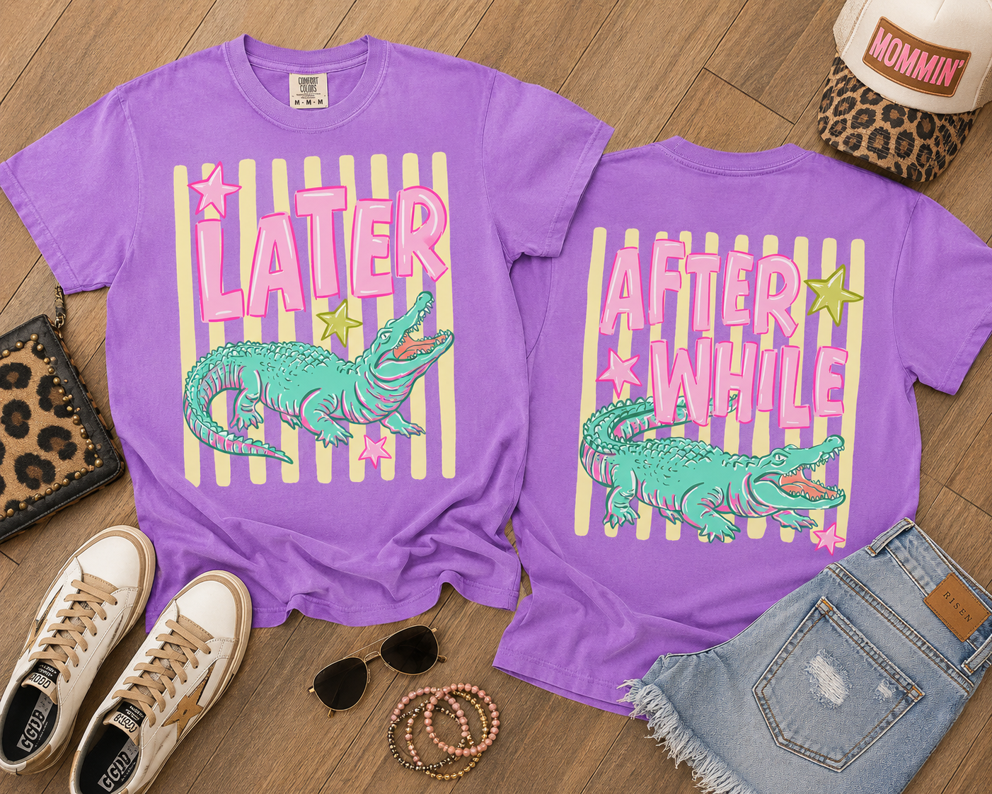 Later Gator/ After While Crocodile Tee