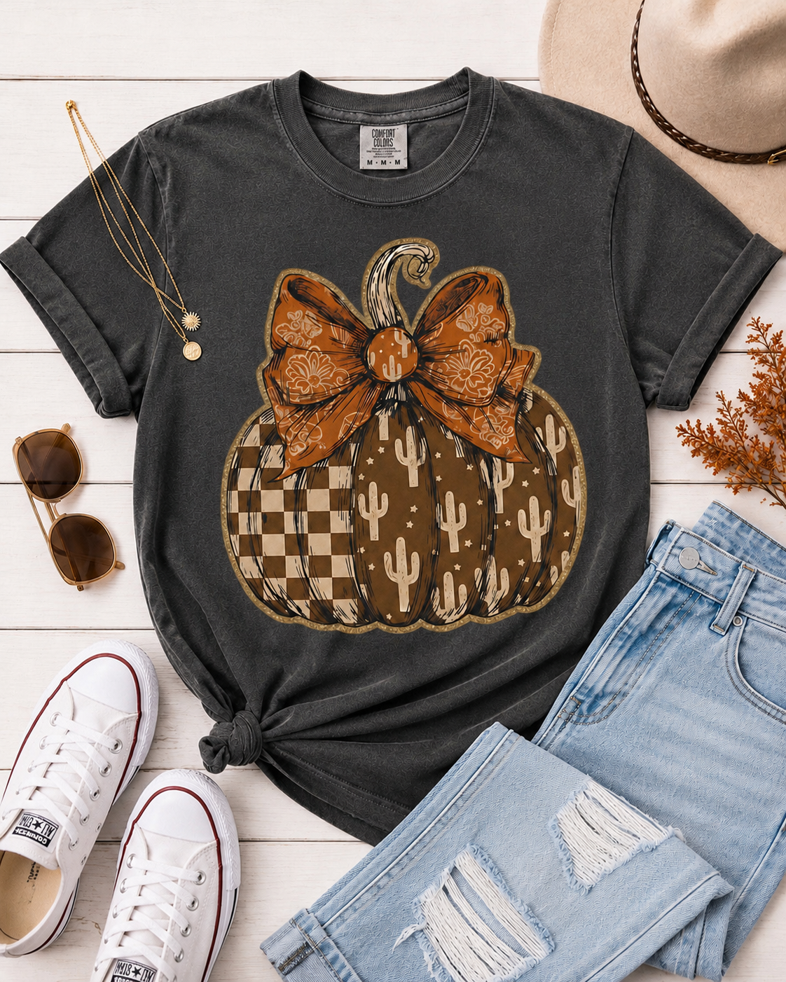 Western Pumpkin Tee