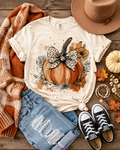 Pumpkin With Bow Tee